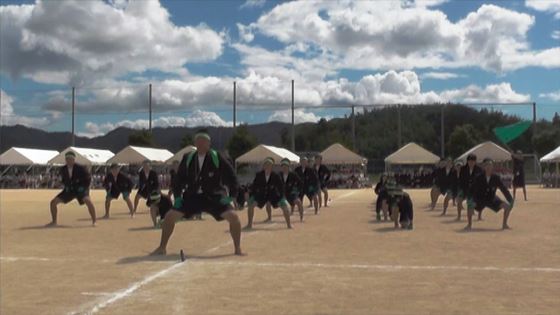 16.ナイスチャレンジ賞　篠山市立篠山中学校３年生応援合戦